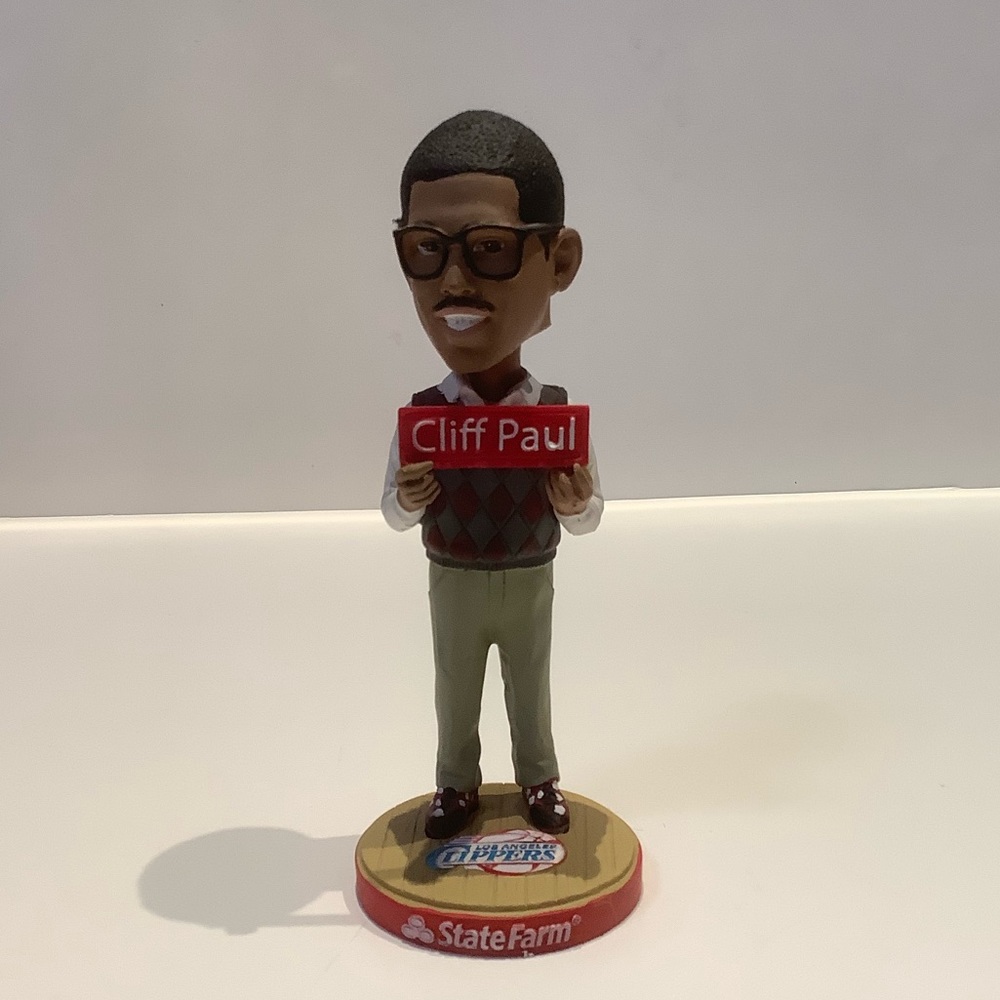 Pre-owned Los Angeles Clippers Chris Paul/Cliff Paul Bobblehead